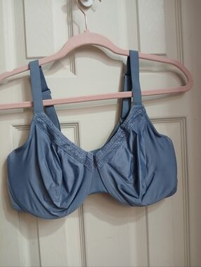 Wacoal Bra Wom 40DD Balconette Perfect Primer Full Figure Underwire 855213 Fl